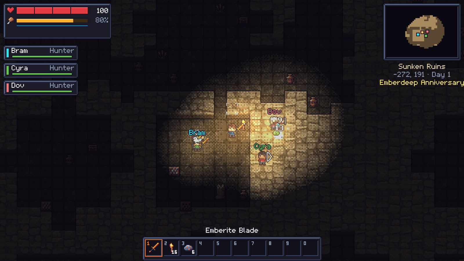 Emberdeep screenshot